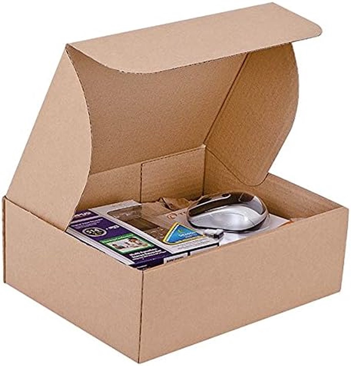 Verhuisdozen - Verzenddozen - Opslag en transport - Licht en robuust - 10 stuks 33x25x10cm - Havana
