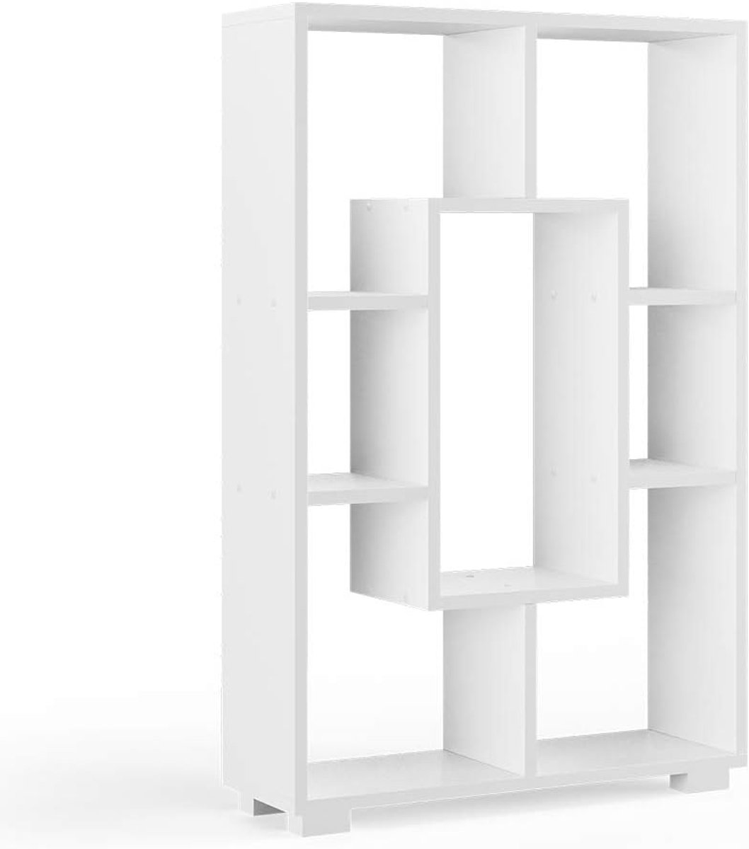 Ruimteverdeler Kast - Boekenkast Vakkenkast - Opbergen Decoratie - 7 Open Vakken - 60 x 90