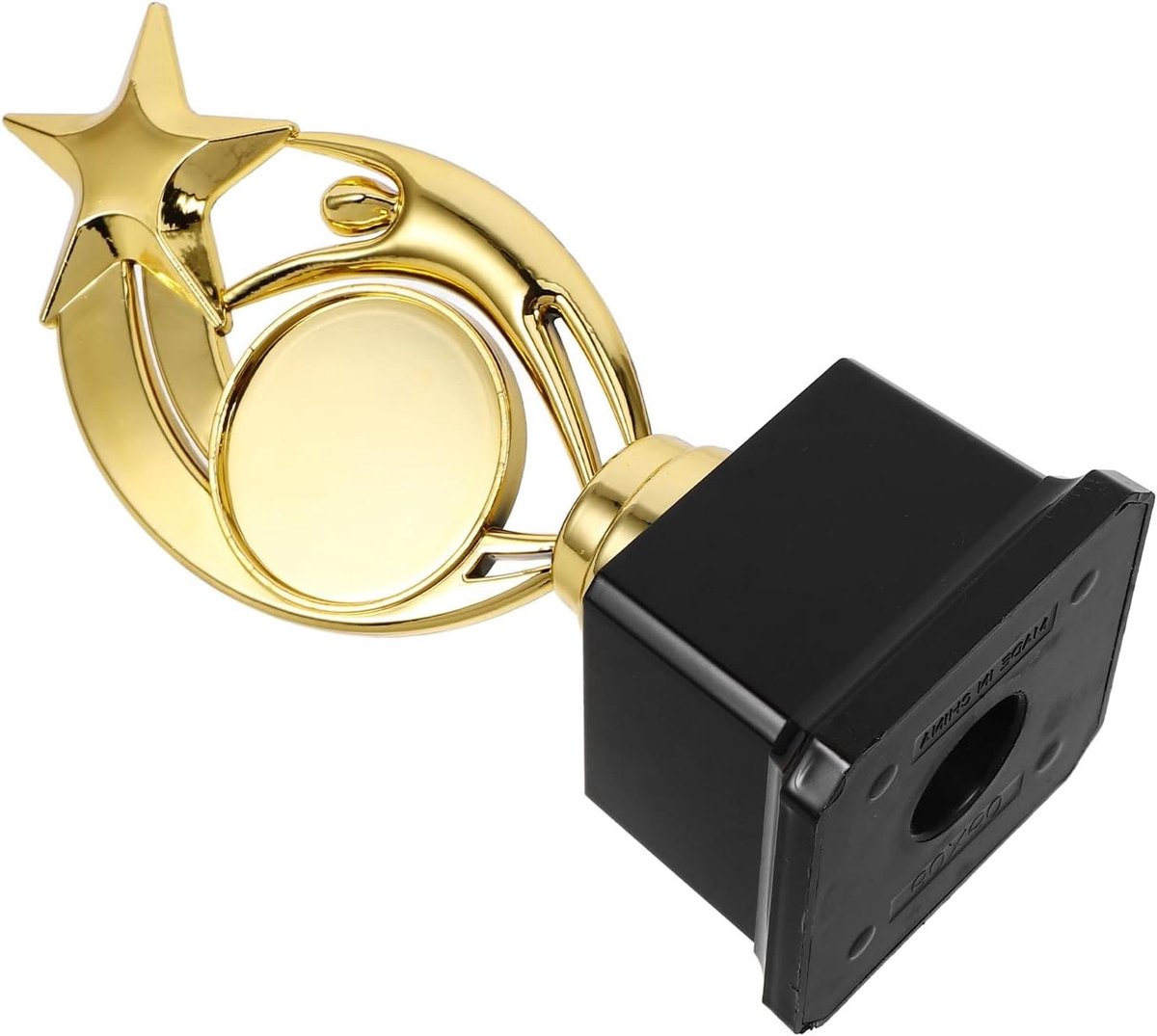 Gouden Sporttrofee - Stervorm Beker - Prijsuitreikingen - Stabiele Basis - 23 cm - Goud