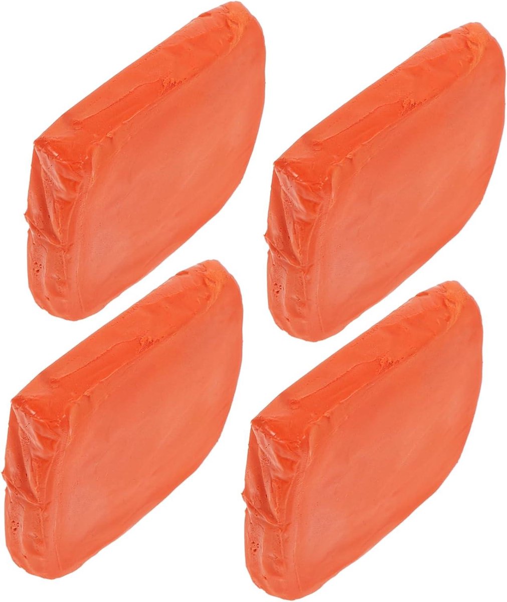 Reinigingsklei - Autodetail - Auto Polijsten - Beschermende Laag - 4 Stuks - Oranje