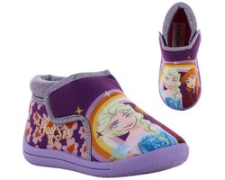 Disney Frozen klittenband sloffen voor meisjes - paars