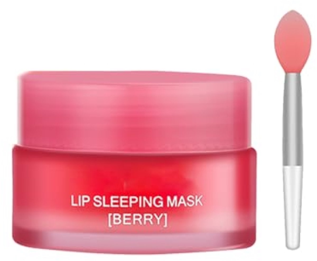 Lippenmasker met bessensmaak - Nachtslaapmasker voor droge en gebarsten lippen - 20 ml