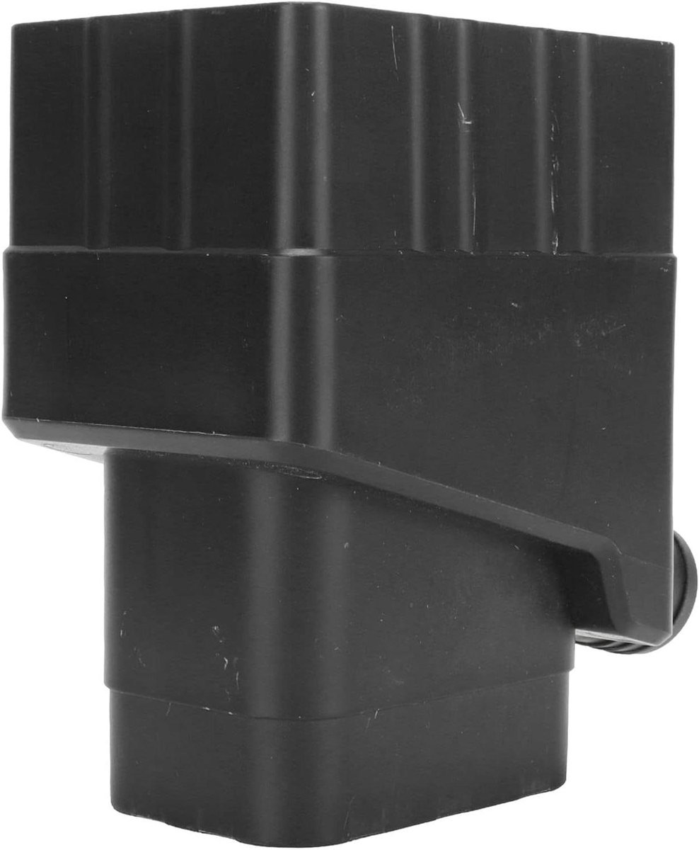 Regenwateropvangsysteem - Waterafleider connector - Tuin besproeien - Duurzaam ABS materiaal - 95 x 68 cm - Zwart