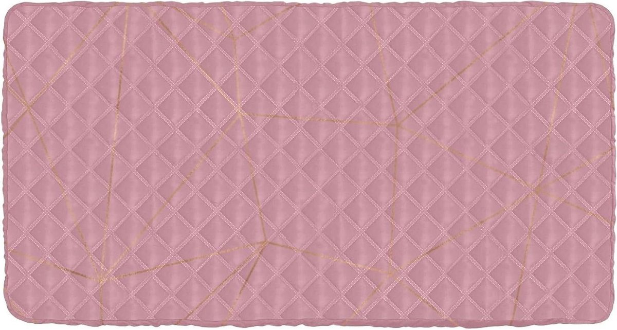 Perzik Laken - Draagbaar Bed - Rusten Onderweg - Drielaags Materiaal - 126 x 63 cm - Perzik