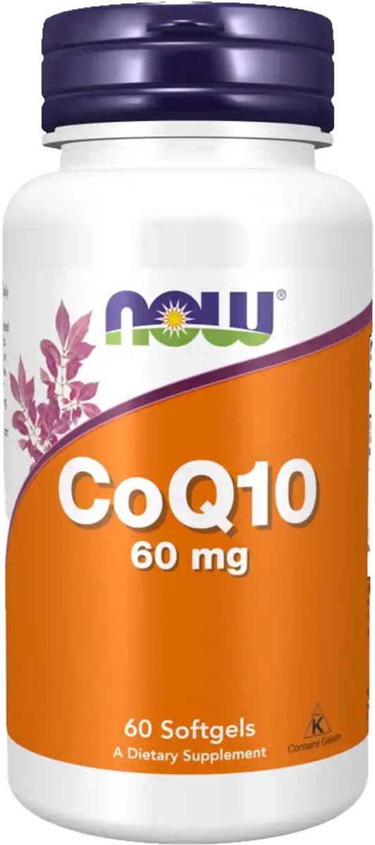 CoQ10 60mg w/Omega-3 Fish Oil - 60 softgels