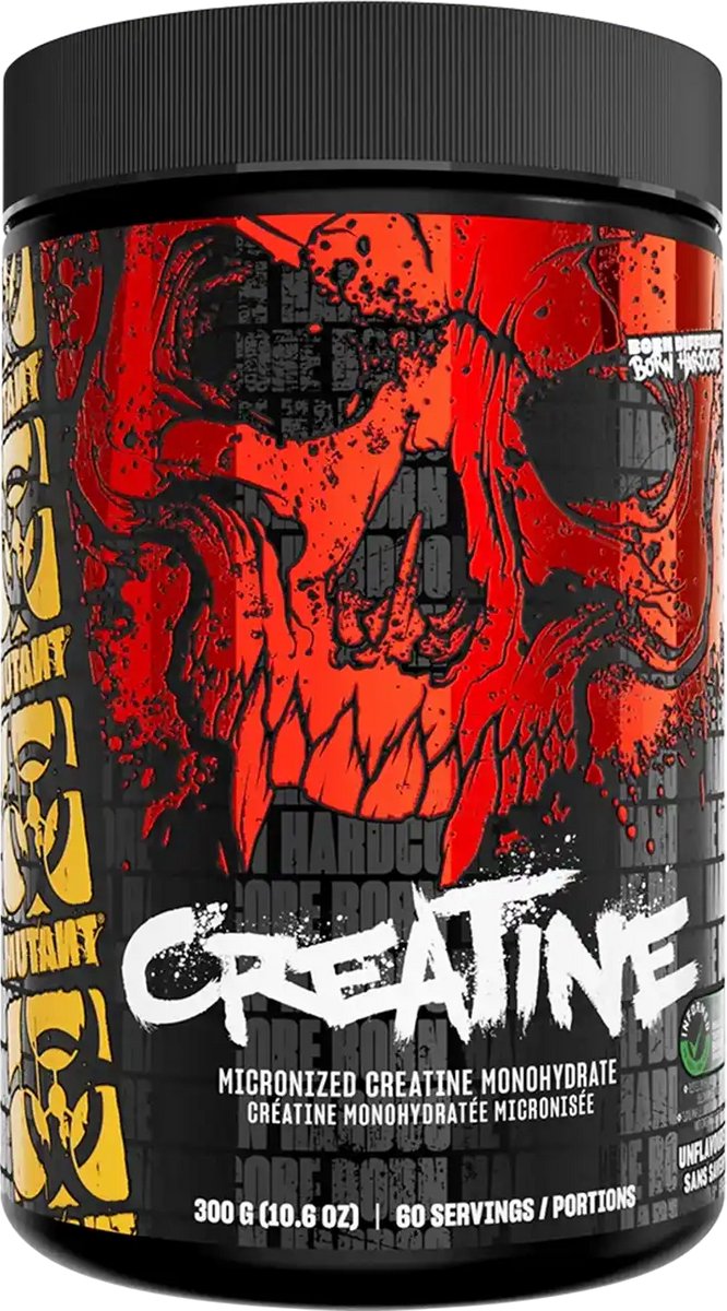Mutant Mutant Creatine Monohydrate (300g) Unflavoured - Creatine - Creatine Monohydraat