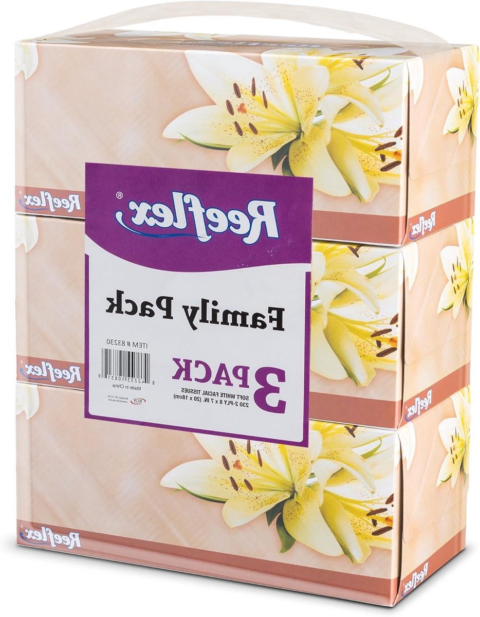 Gezichtsweefsels - Zachte doekjes - Dagelijks gebruik - Ultra zacht - 230 per doos - Wit
