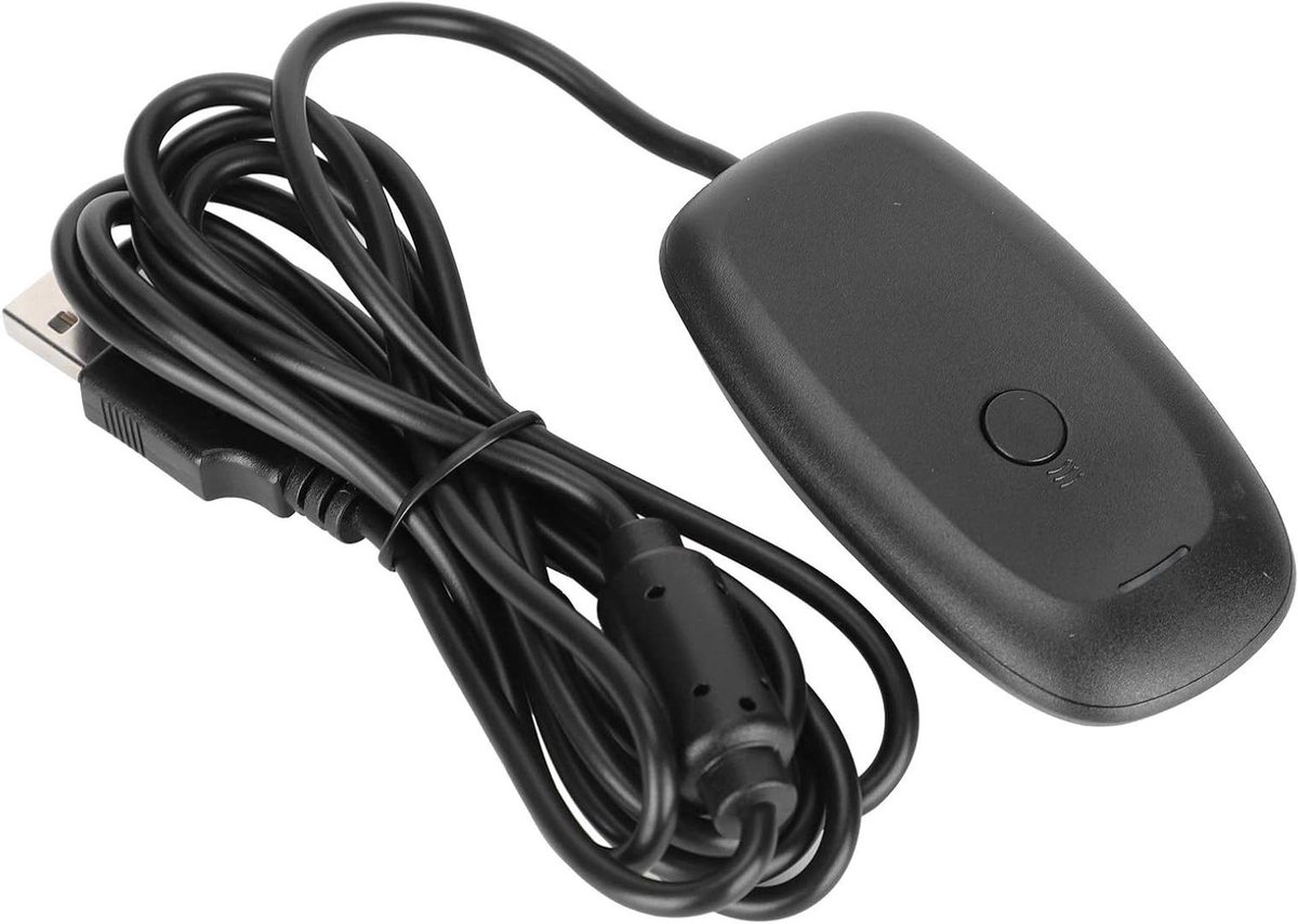 Draadloze Controller Adapter - USB Ontvanger - Gaming Ervaring Verbeteren - Meerdere Controllers - 1.6m Kabel - Zwart