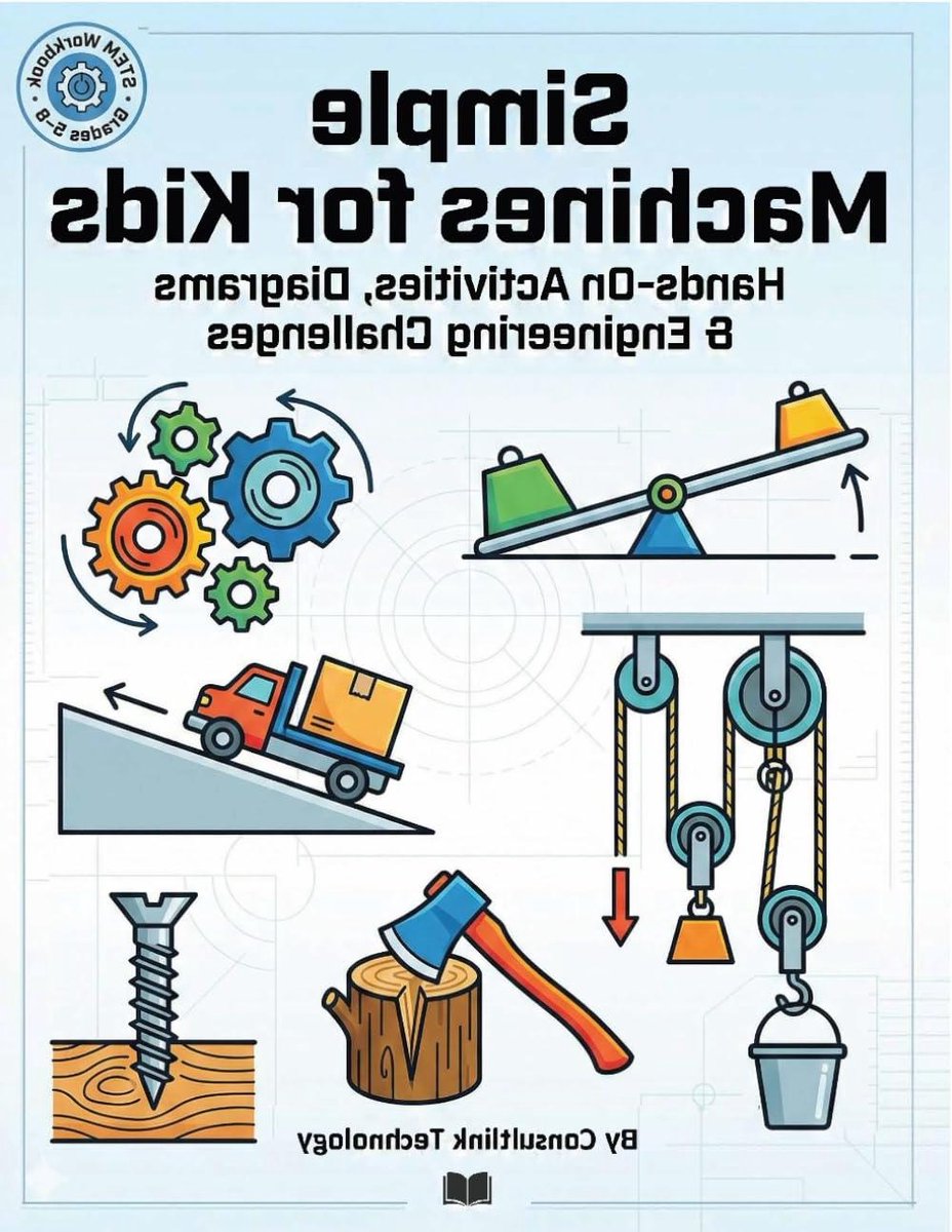 Technische Boek - Ingenieur Basis - Kinderen Leren - Staps Gewijze Uitleg - 40 Pagina's - Geen