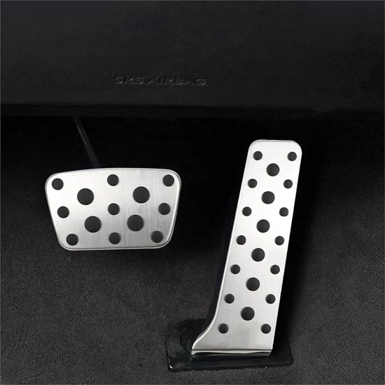 Pedaalhoezen Auto - Gaspedaal Rem - Veiliger Rijden - Antislip Ontwerp - 25 x 10 x 5 cm - Metaal — afbeelding 2