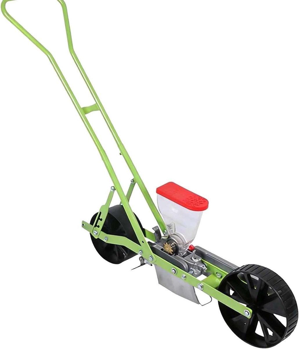Handmatige Zaaimachine - Precisie Zaaihulp - Nauwkeurig Zaden Planten - Verstelbare Diepte Rijafstand - 90 cm Lengte - Metaal
