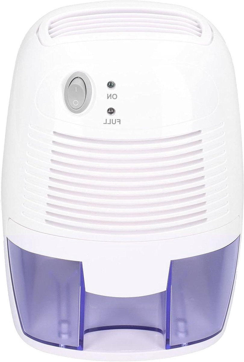 Mini Luchtontvochtiger - Compacte Dryer - Voorkomt Vocht - Automatische Uitschakeling - 10-15m² - Wit