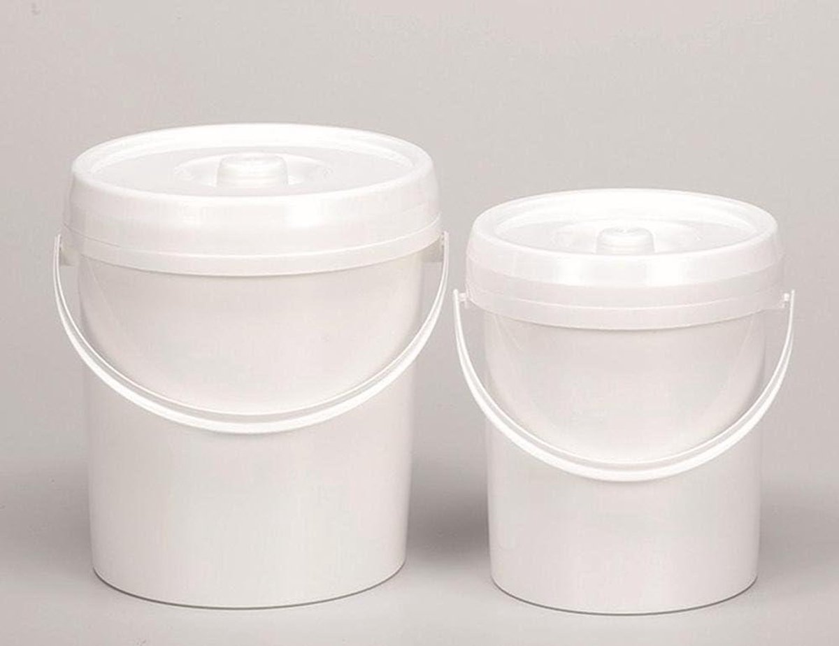 Luieremmer - Afvalbak - Babyverzorging - Uitschuifdeksel - 7 Liter - Wit