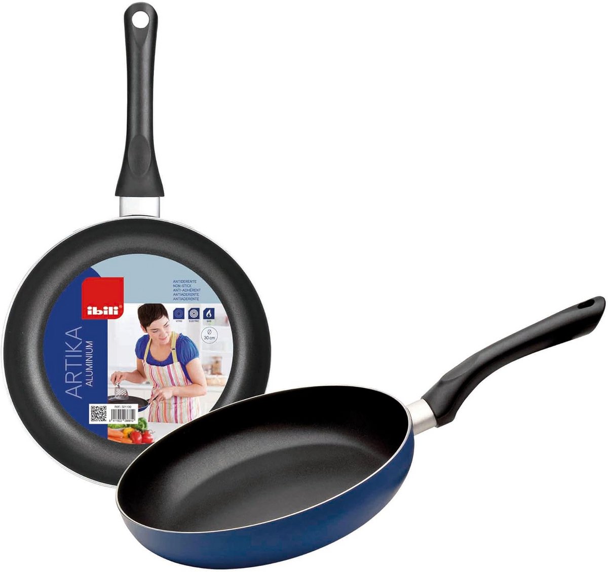 Koekenpan 26 cm met Antiaanbaklaag voor Alle Warmtebronnen