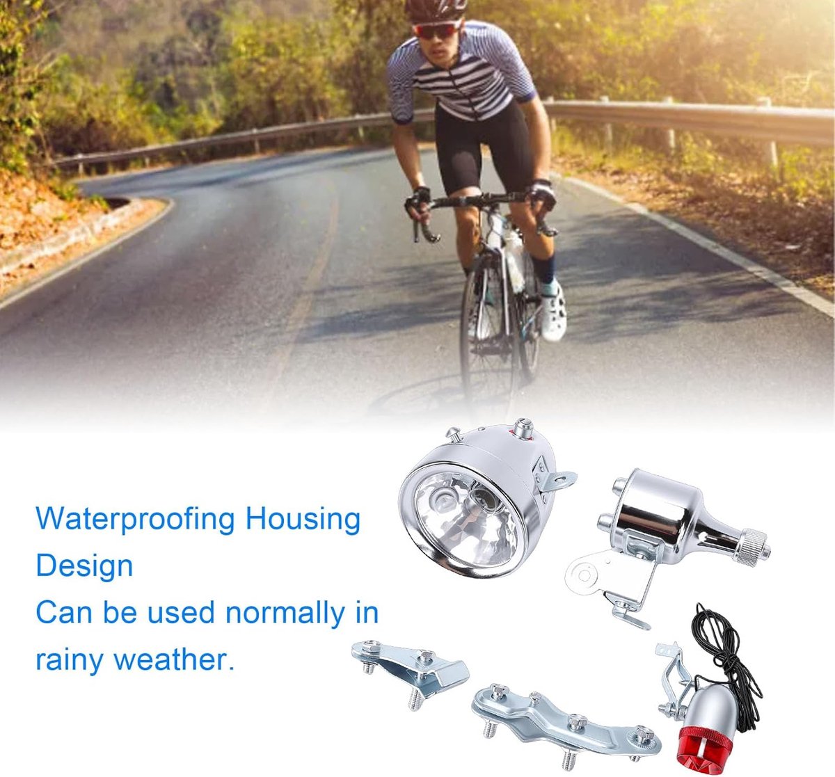 Fietsverlichting Set - Dynamo Verlichting thumbnail 3