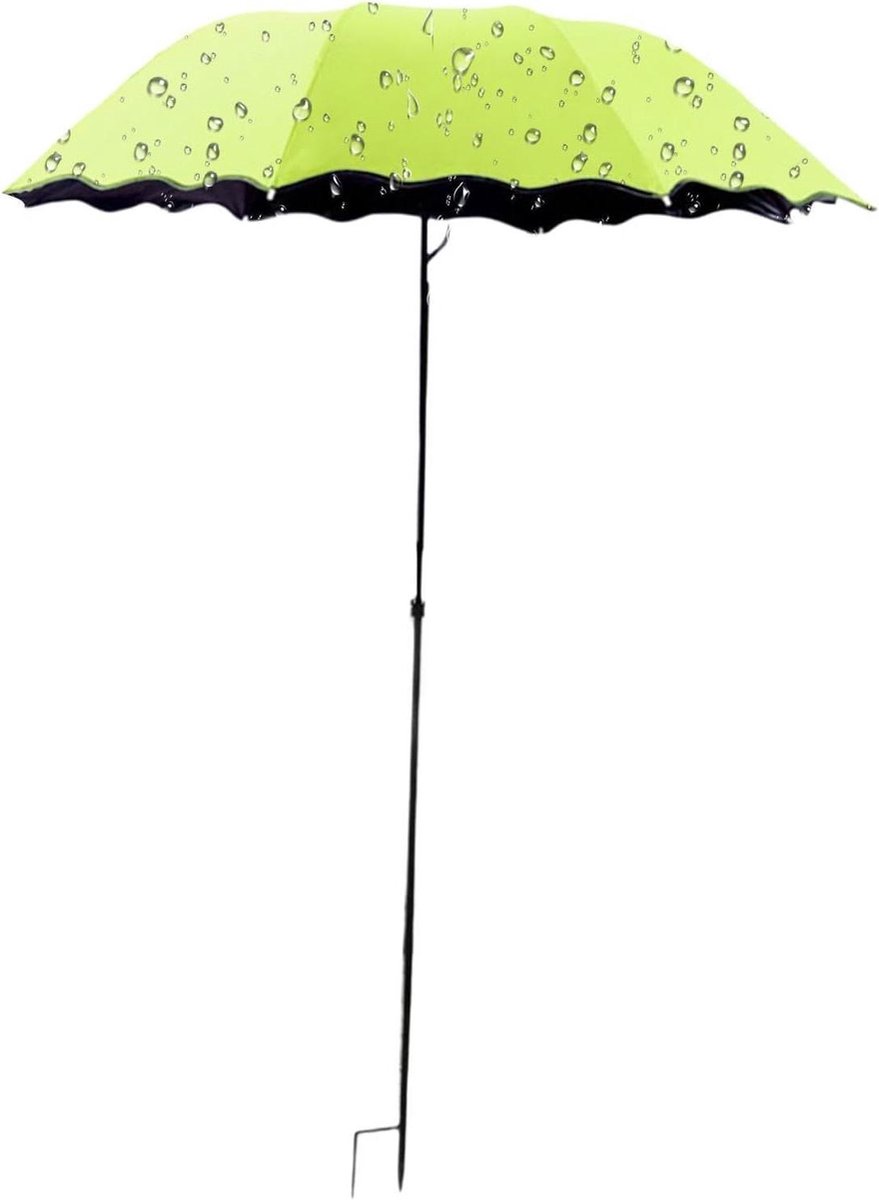 Plantenparasol - Bloemen bescherming - Zon weren - Verstelbare schaduw - 125x95 cm - Zwart