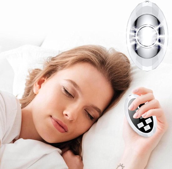 Slaaphulp Apparaat - Ontspanningshulpmiddel - Sneller Slapen - Intelligente Functionaliteit - Compact Formaat - Wit — afbeelding 5