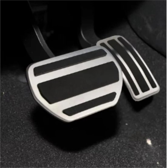 Pedaalkappen Auto - Pedaalhoezen Set - Verbeter Rijervaring - Antislip Rubber - MT - Zwart — afbeelding 3