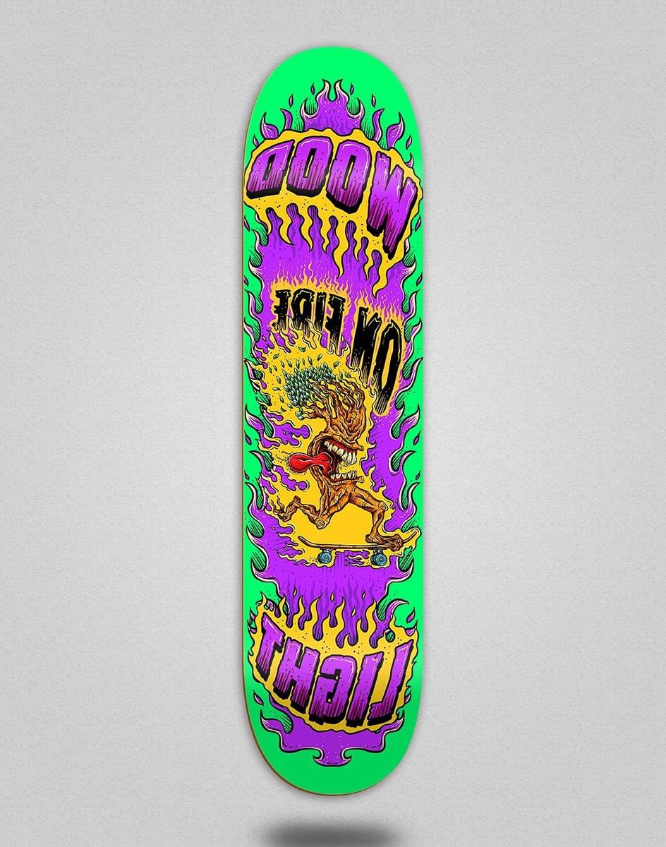 Houten skateboard deck Skateboard plank Street cruisen Uniek design 8.25 inch