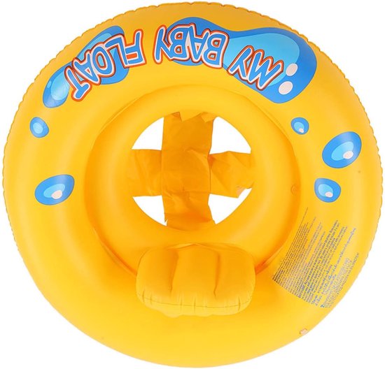 Baby Zwemzitje - Opblaasbare Zwemhulp - Waterpret Veilig - Dubbele Luchtkamer - 8-48 Maanden - Blauw — afbeelding 4
