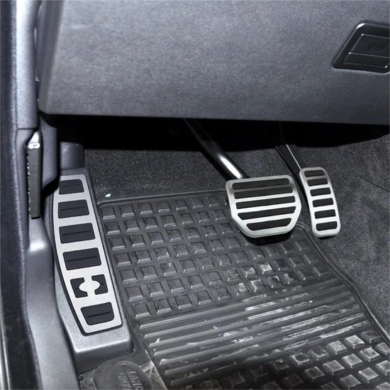 Pedaalhoezen Auto - Voetsteun Covers - Verbeterde Rijervaring - Antislip Ontwerp - 2 Stuks - Metaal — afbeelding 2