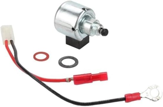 Carburateur reparatieset - Solenoïde klep - Motoronderhoud - Veelzijdige compatibiliteit - 15 x 5 x 3 cm - Zilver — afbeelding 2