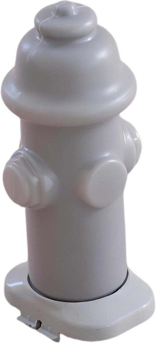 Honden Urinoir - Plaspaal Puppy - Zindelijkheid Training - Spatwaterdicht Ontwerp - 13 cm Hoog - Grijs