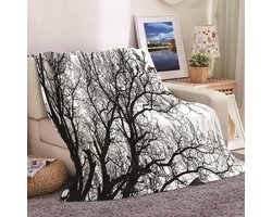 Fleece Deken – Zachte Plaid – Gezelligheid Thuis – Lichtgewicht Warmte – 80 x 120 cm – Zwart Fleece Deken – Zachte Plaid – Gezelligheid Thuis – Lichtgewicht Warmte – 80 x 120 cm – Zwart