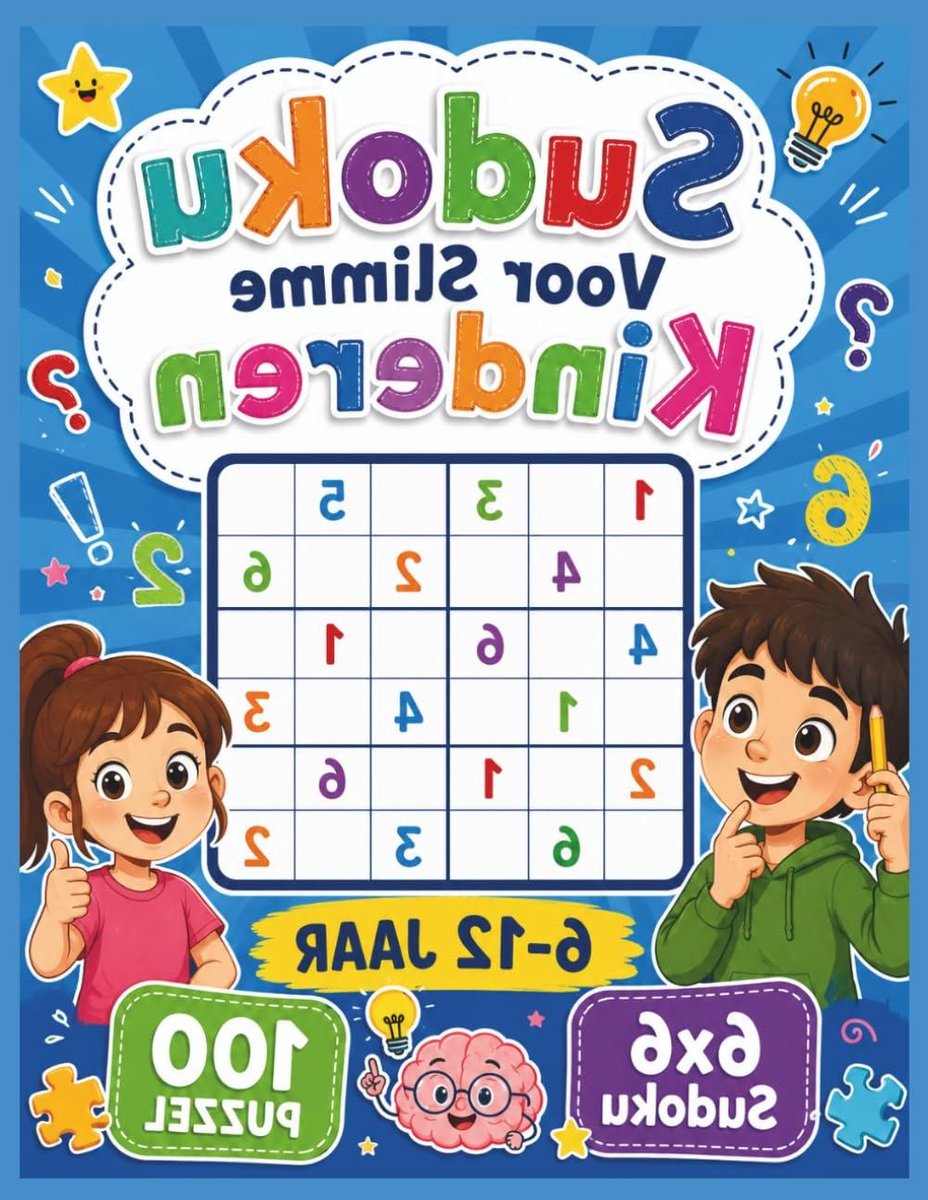 Sudoku Puzzelboek - Logica Spel - Kinderen Leren - 100 Puzzels - 6x6 - Niet gespecificeerd