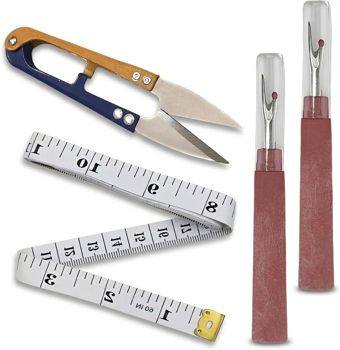 Naaiset - Naaiset set - Kleding repareren - 4-delige set - 20.2 cm - Niet gespecificeerd