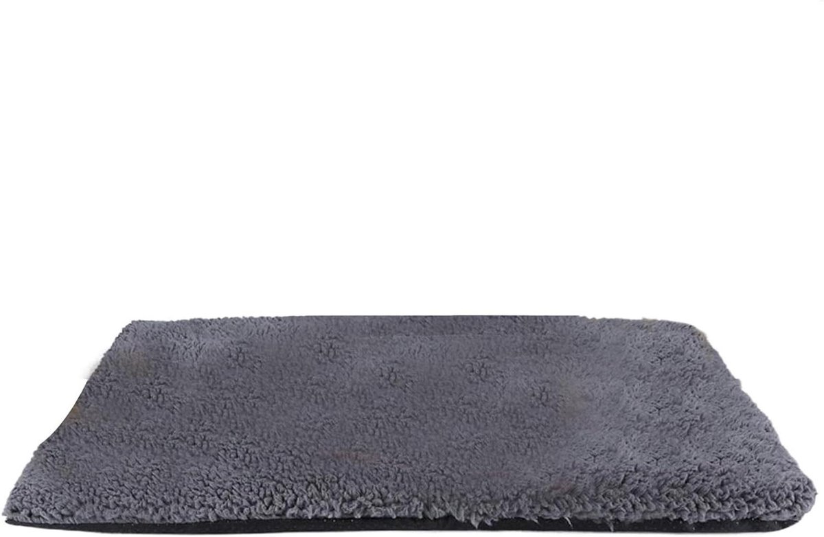 Verwarmingsbed Kat - Huisdier Warmtekussen - Comfortabel Slapen - Zelfverwarmend Technologie - 61 x 48 cm - Donkergrijs
