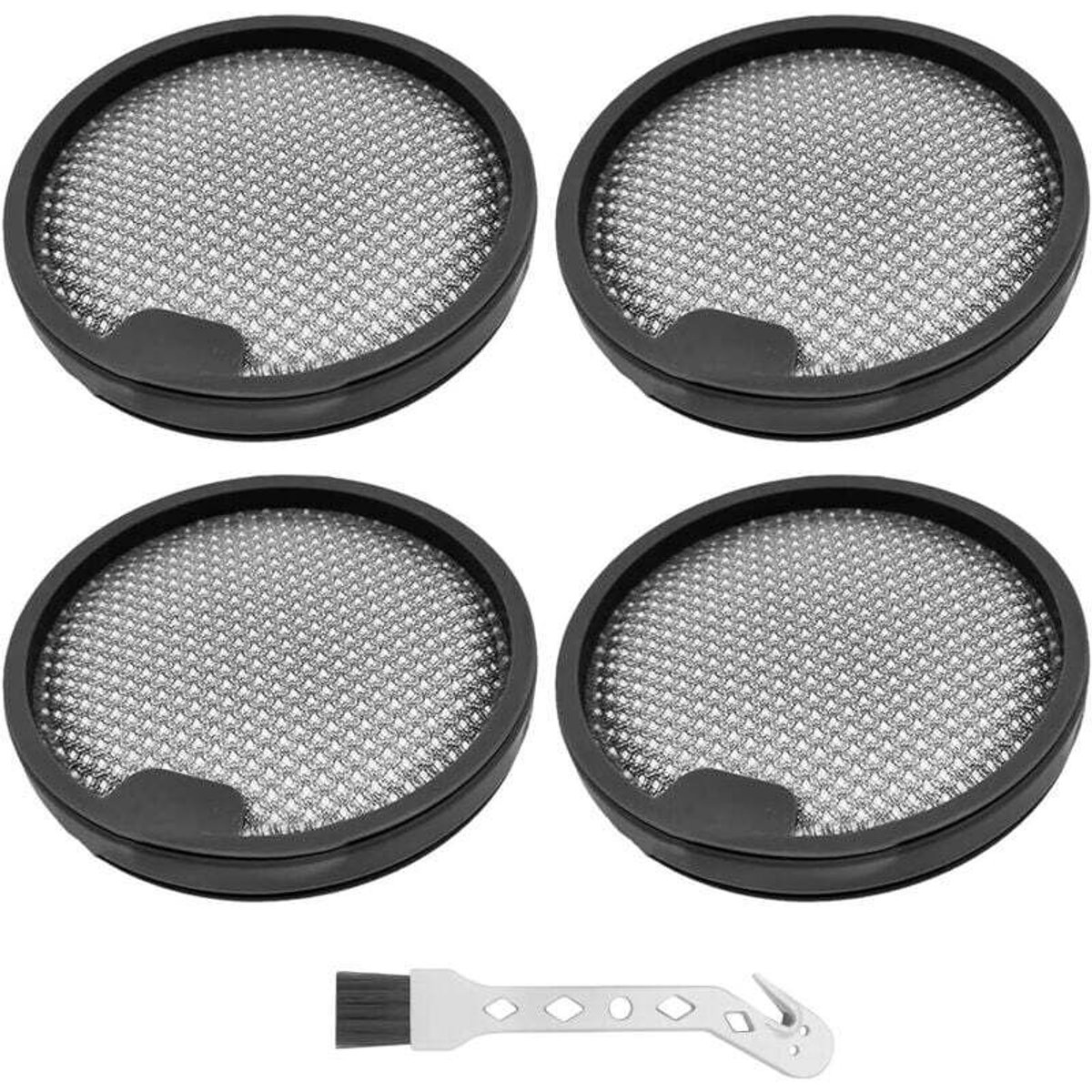 Voorfilters voor Dreame T10/T20/T30/R10/R10 Pro/R20/R20 Pro stofzuigers, ook compatibel met Xiaomi G9/G10 stofzuigers; duurzame en wasbare vervangingsonderdelen.