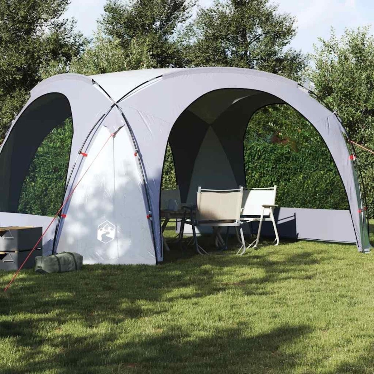 Partytent Waterdicht - Tuintent Feesttent - Buitenfeesten Organiseren - Geïntegreerde Insectenwanden - 4.5 vierkante meter - Wit
