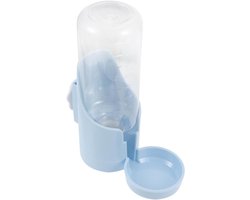 Vogel Drinkfontein - Water Dispenser Vogelkooi - Hygiënisch Voeren - Automatisch Bijvullen - 145 x 75 x 19 cm - Blauw