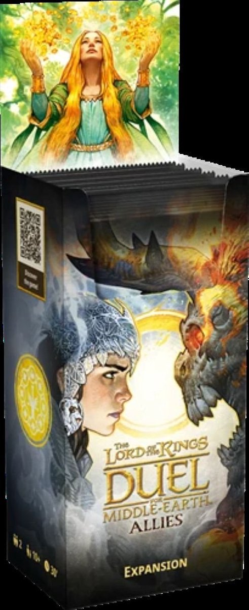 Asmodee bordspel The Lord of the Rings uitbreiding Allies avontuur.