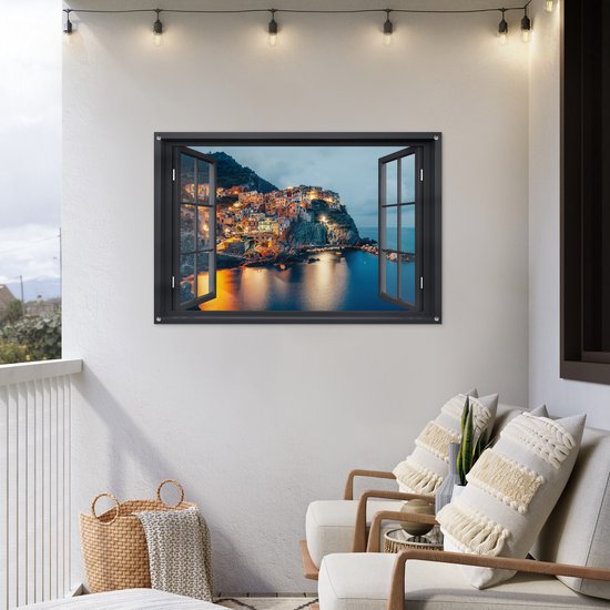 Affiche de jardin Transparente - Italie - Mer - 120x80 cm