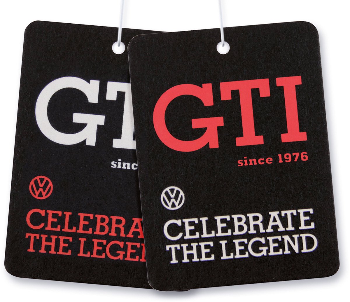 VW Collection by BRISA - Set van 2 Volkswagen GTI luchtverfrissers (Sportief en fris)