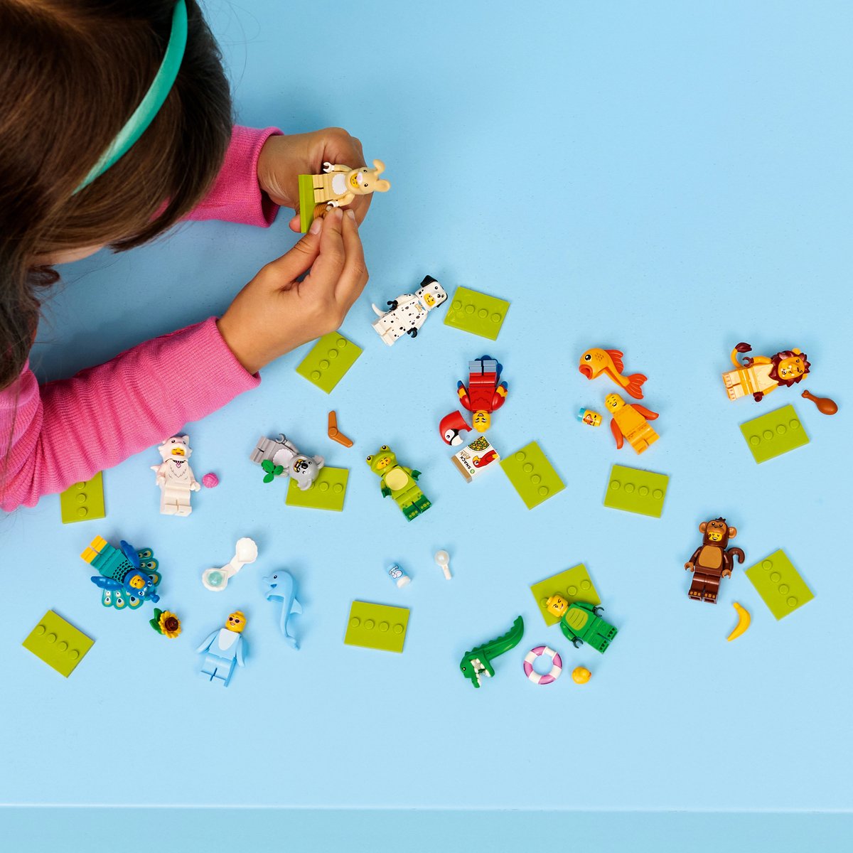 LEGO Minifiguren Serie 28: Dierenkostuums 1 van 12 Figuren - 71051 – foto 5