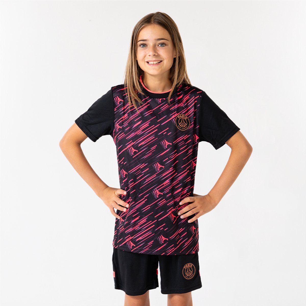 PSG Voetbaltenue Uit 2025-2026 - Voetbal Tenue Kinderen - Shirt en Broekje - Jongens en Meisjes -- Maat 152