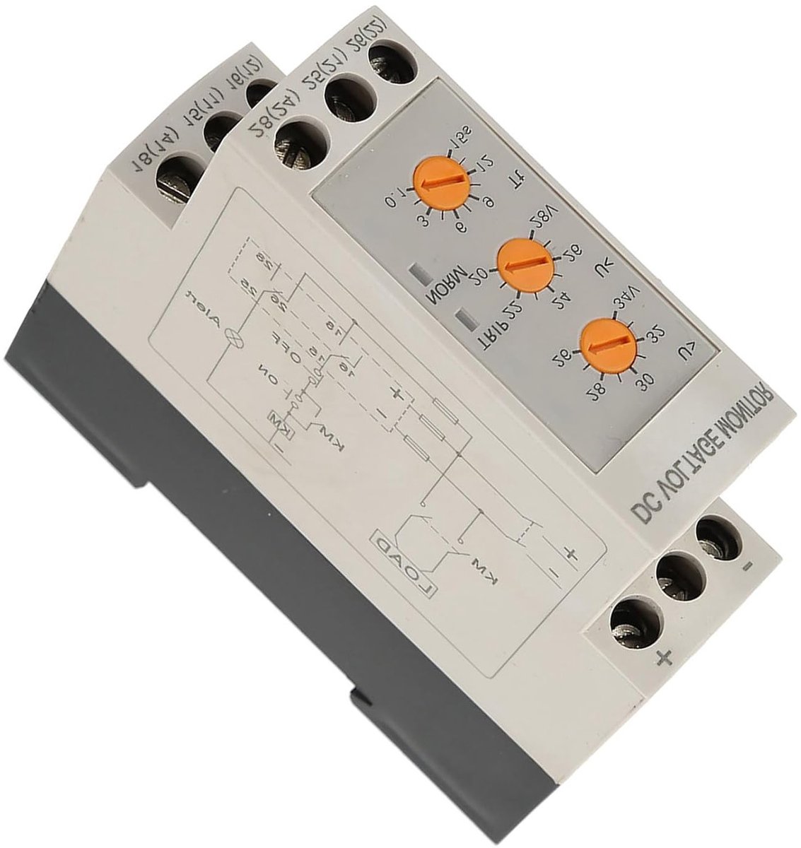 Overvoltage en Undervoltage Beveiligingsrelais voor DC24V Monitoring en Bescherming