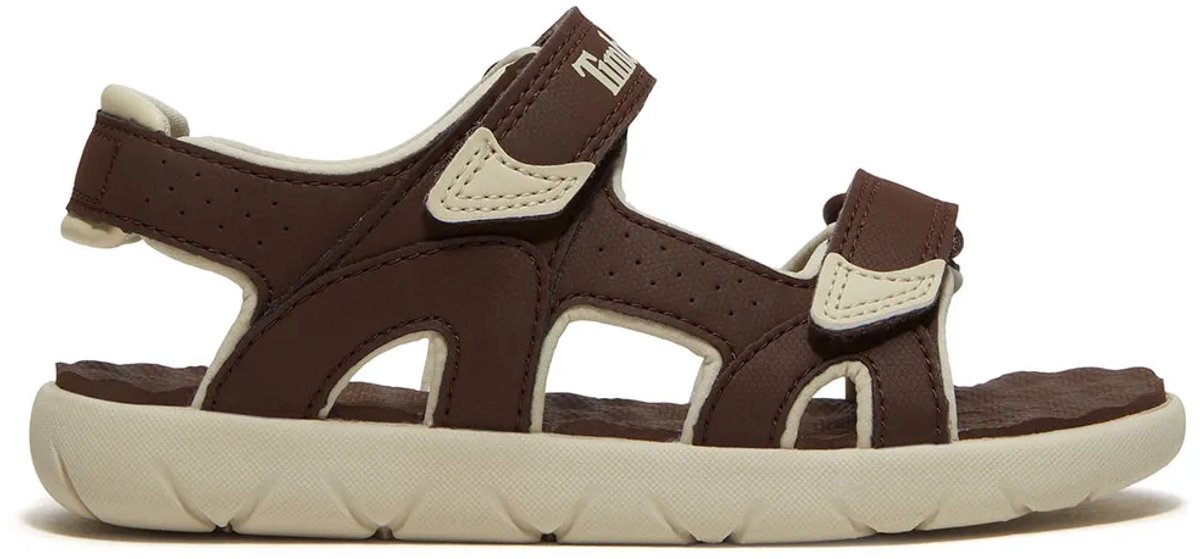 Timberland Perkins Row Backstrap Jeugdsandalen Kinderen Bruin