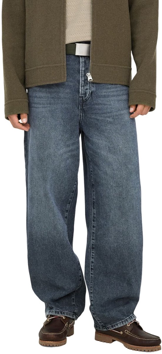 ONLY&SONS - ONSFADE LOOSE BBLK 2333 TAI DNM NOOS - Heren - Jeans