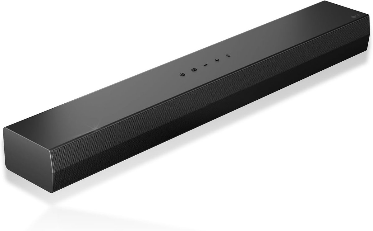 Soundbar - Audio Systeem - Film Geluid - Geïntegreerde Dubbele Woofer - 50 W Vermogen - Zwart
