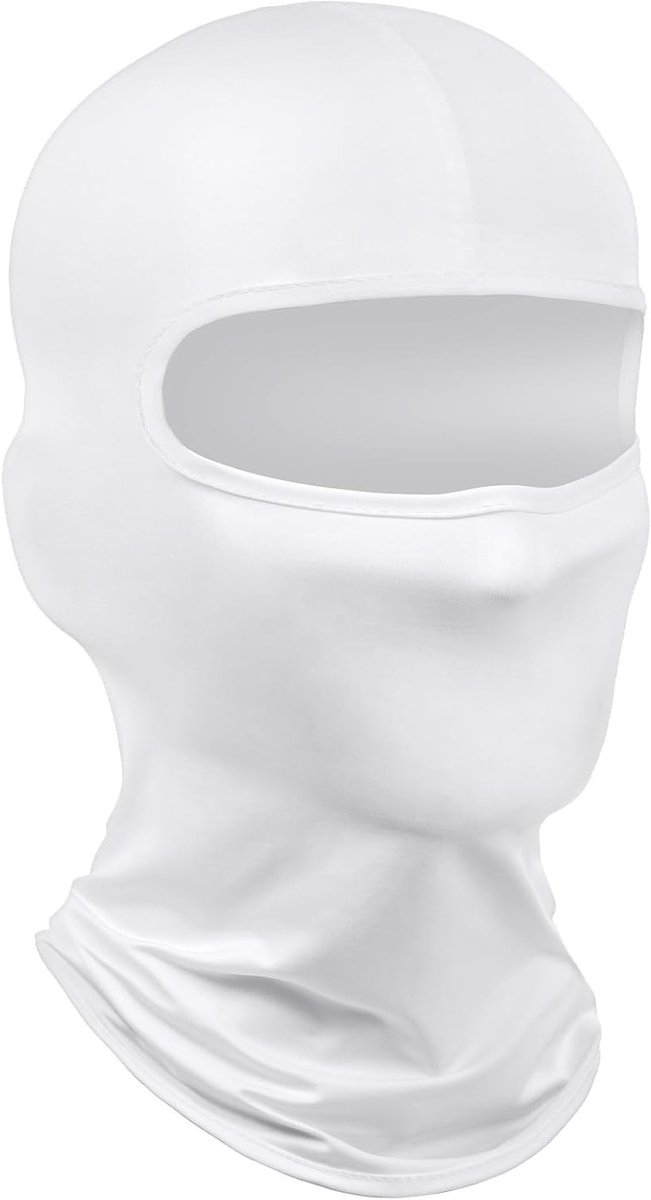 Balaclava voor Zomer: UV-bescherming, Ademend en Sneldrogend voor Fietsen, Hardlopen en Motorrijden - Unisex, Elastisch, One Size