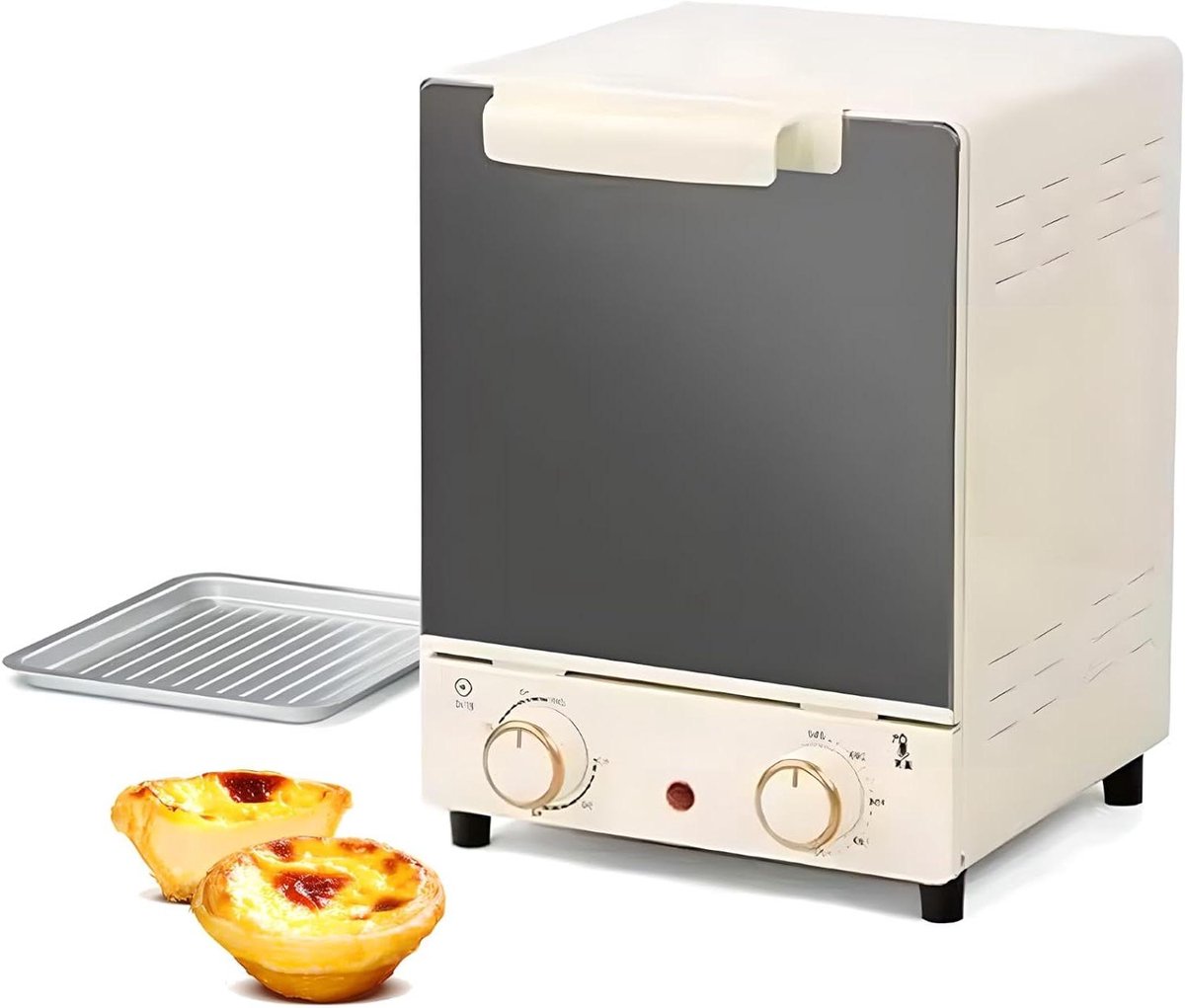 Mini Oven - Compacte Oven - Snelle Maaltijden - Energiezuinig Model - 20 Liter - Zilverkleurig