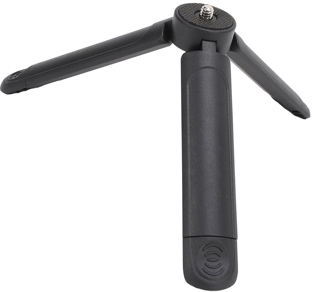 Camera Statief - Tafelstatief - Stabiele Foto's - Antislip Pad - 2 kg Capaciteit - Zwart