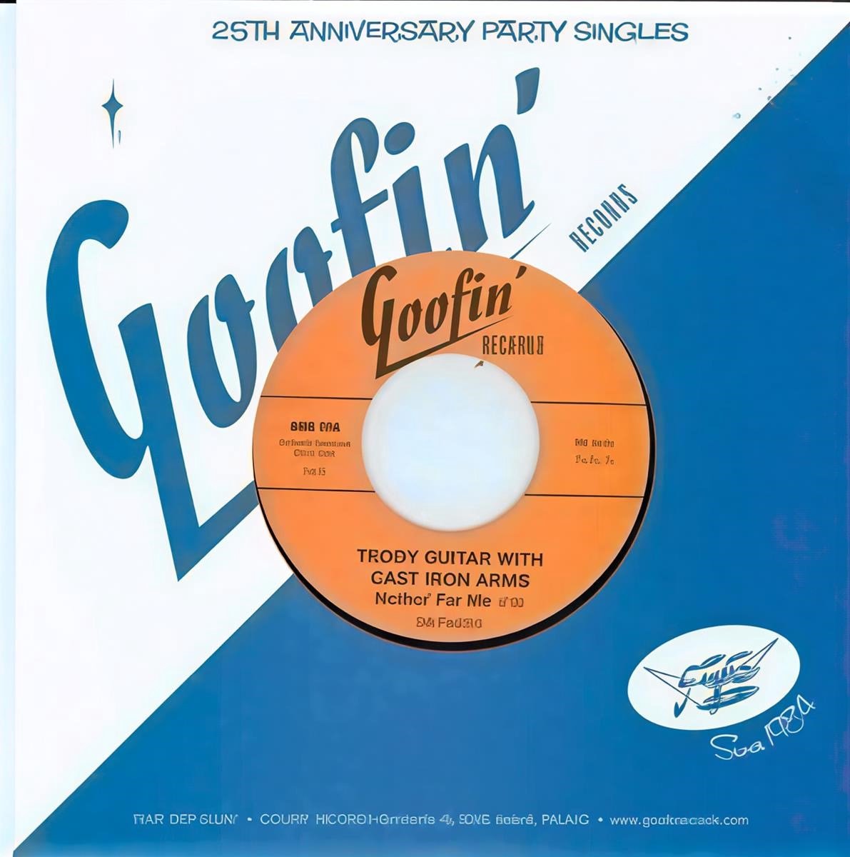 Teddy Guitar With Cast Iron Arms - Nothin' For Me (7" Single)