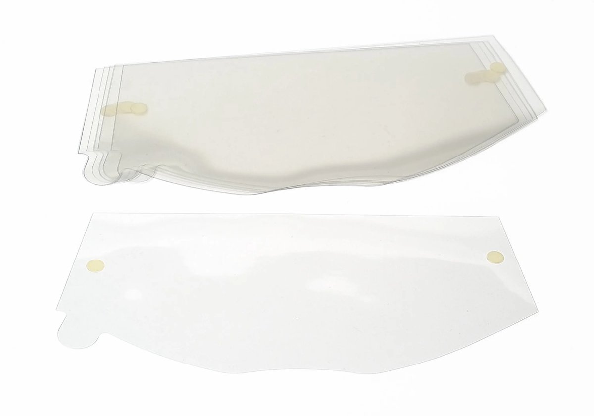 DeVilbiss Voorzetruitjes voor DeVilbiss PRO-VISOR 650 Volgelaatsmasker - 10 stuks