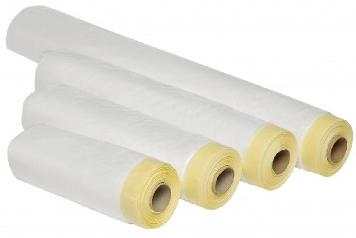 COLAD Maskeerfolie met tape 60cm x 25 meter op rol