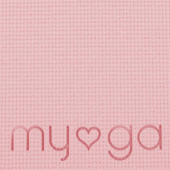 Yogamat basic 4 mm - Myga - dusty pink van Yogamat — afbeelding 5
